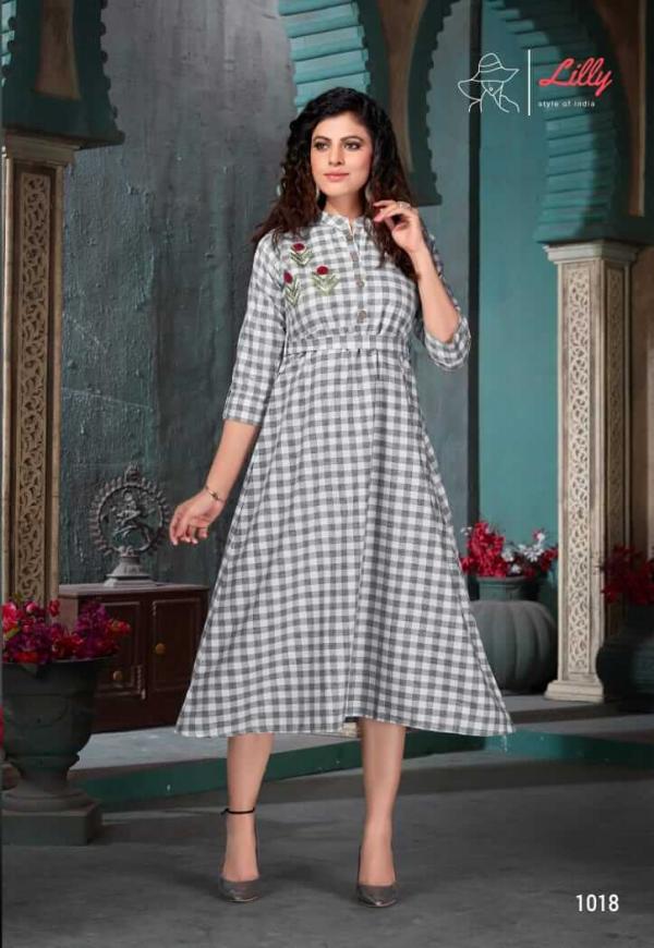 Lilly Ginni Cotton Designer Kurti Collection